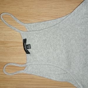 Body fit long gray dress